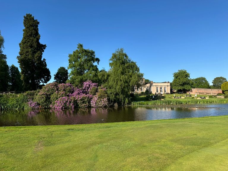 Brocton Hall view from green